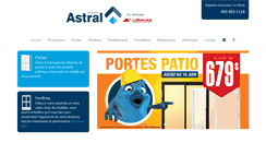 Desktop Screenshot of groupeastral.com